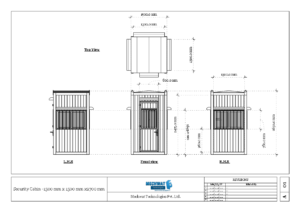 Portable Security Guard Post Cabin