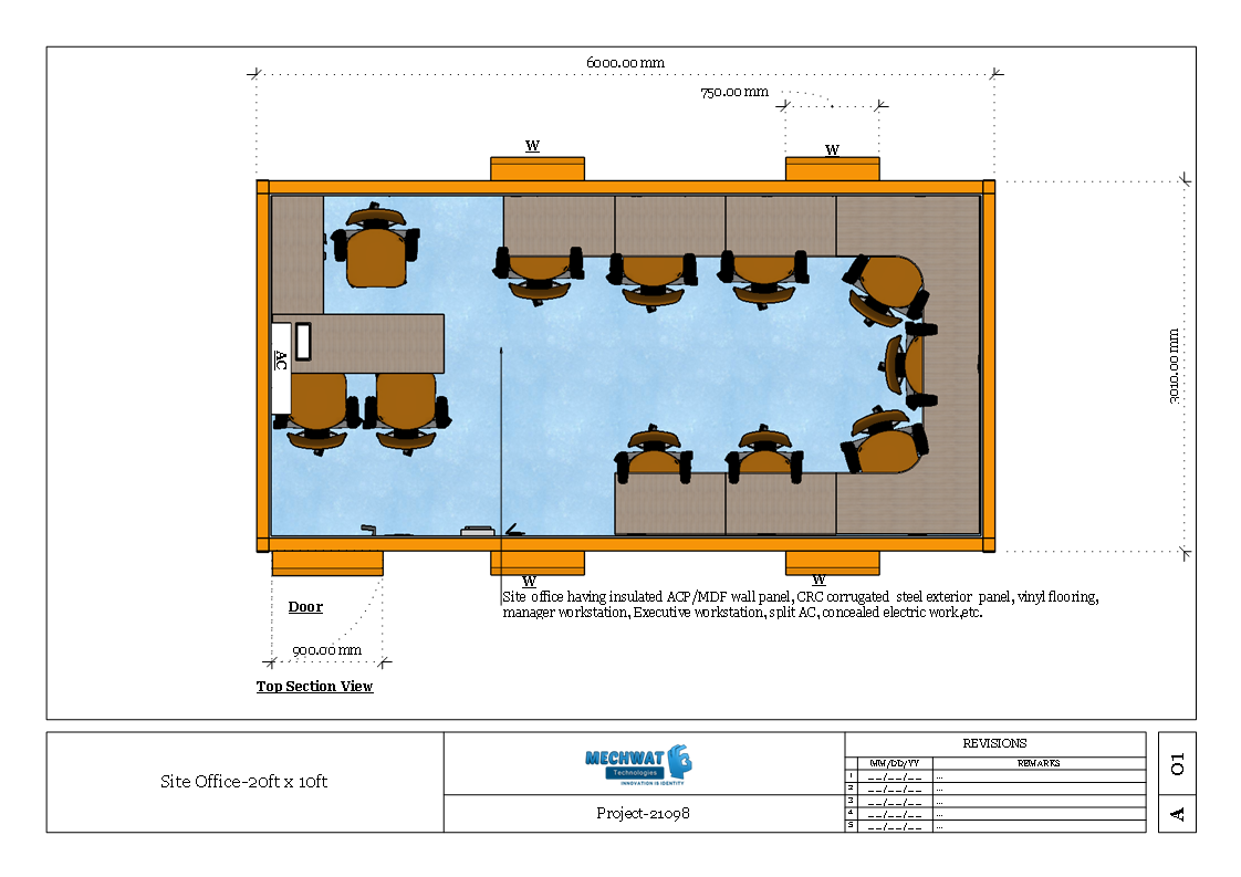 Prefab Container Office-1801