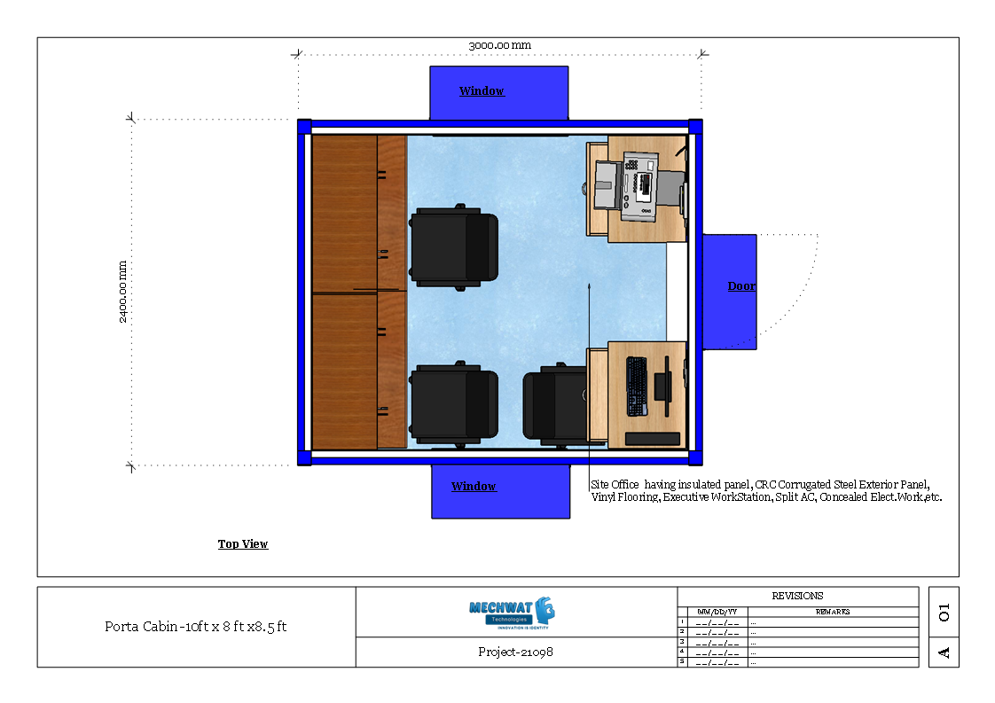 Prefab Container Office-601