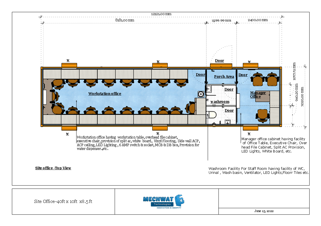 Prefab Container Office-3601