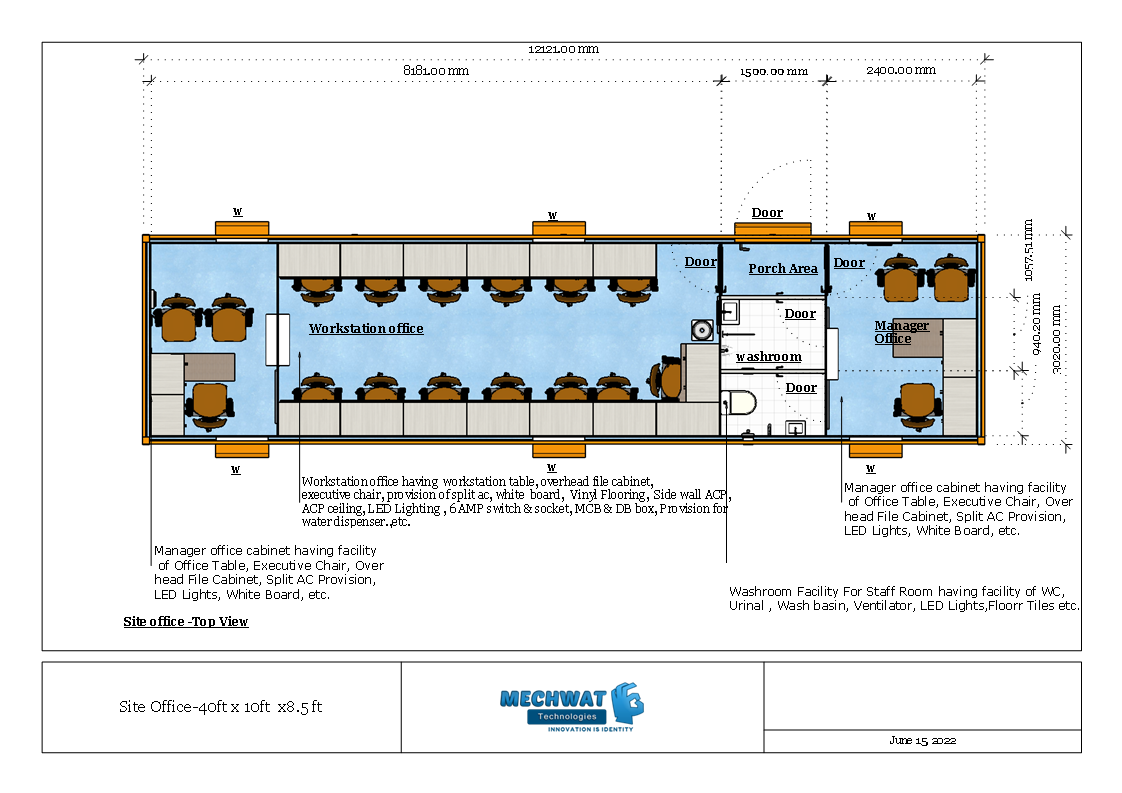 Prefab Container Office-3602