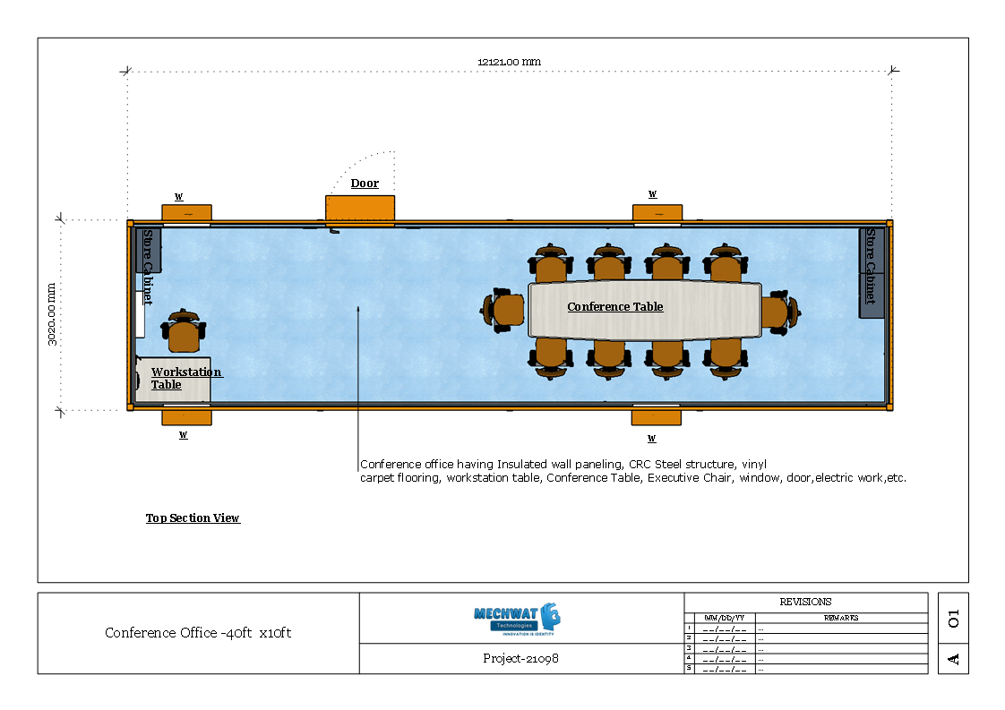 Prefab  Container Office-3615