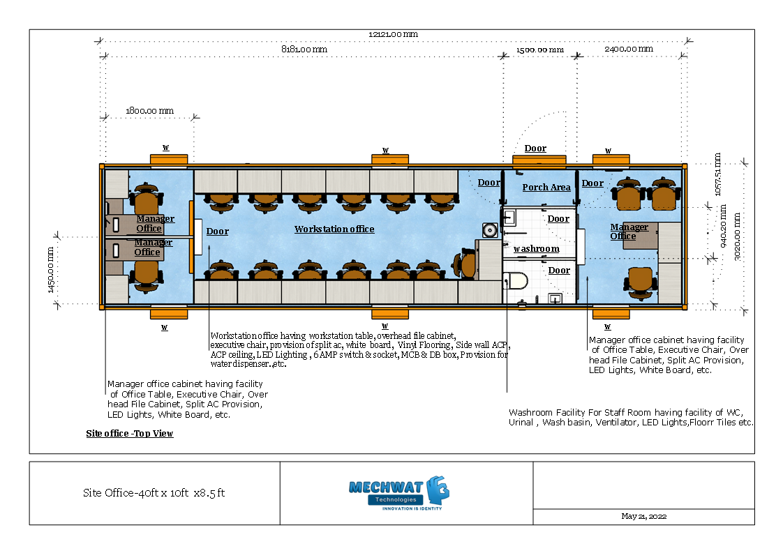 Prefab Container Office-3604