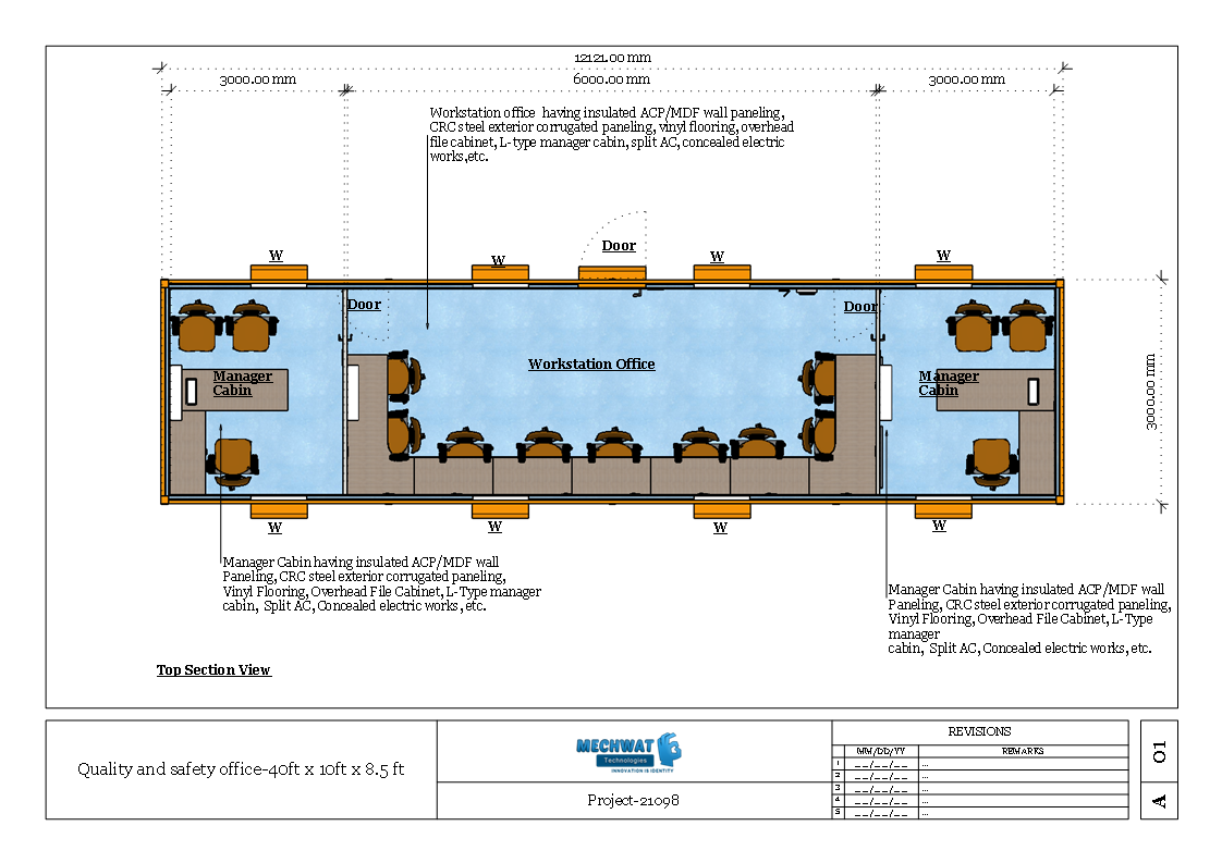 Prefab Container Office-3607