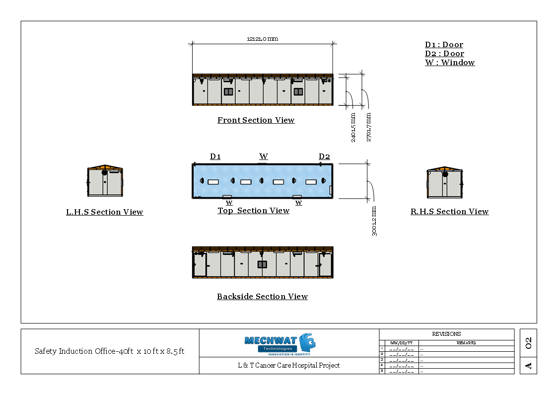 Prefab Container Office-3612